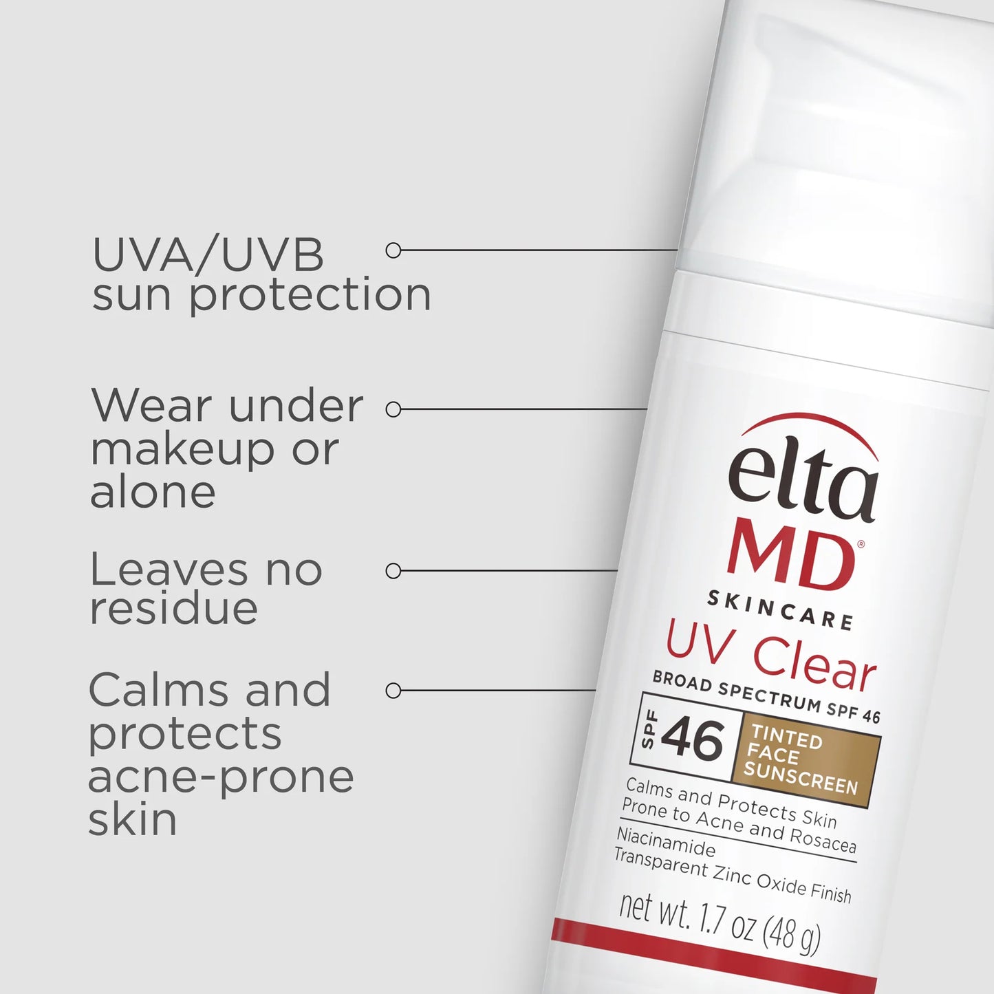 EltaMD UV Clear Broad-Spectrum SPF 46 (Tinted)