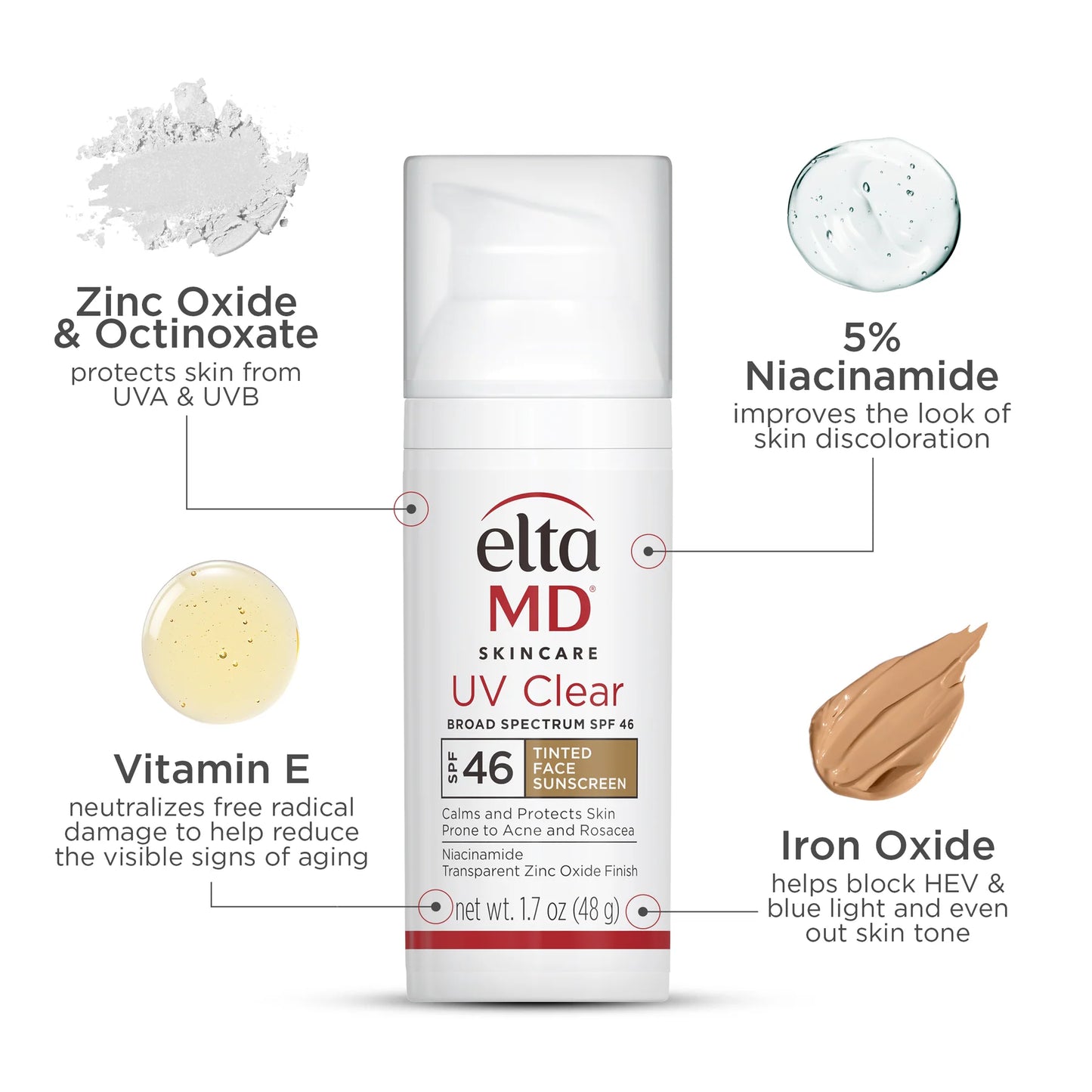 EltaMD UV Clear Broad-Spectrum SPF 46 (Tinted)
