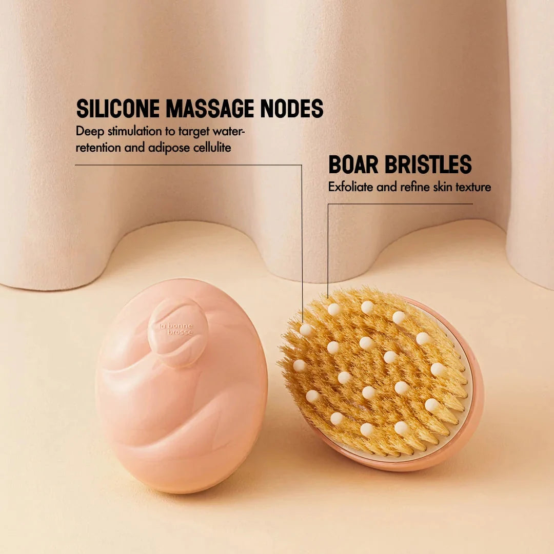 La Bonne Brosse N.02 Body Brush - Powder Pink - details