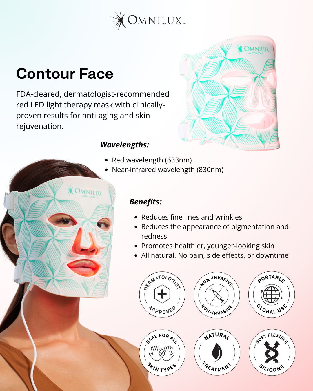 Omnilux Contour Face Mask Pre-Order