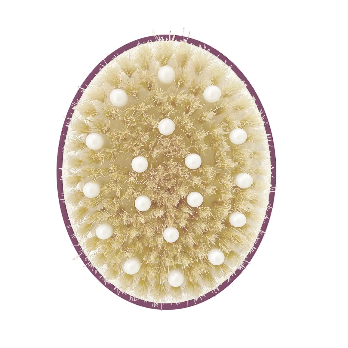 La Bonne Brosse N.02 Body Brush - Aubergine - bristles