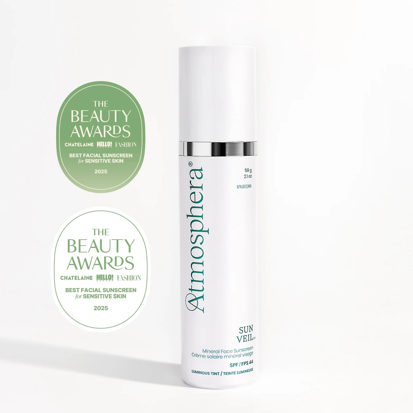 Atmosphera SUN VEIL - Mineral Face Sunscreen SPF 40/44