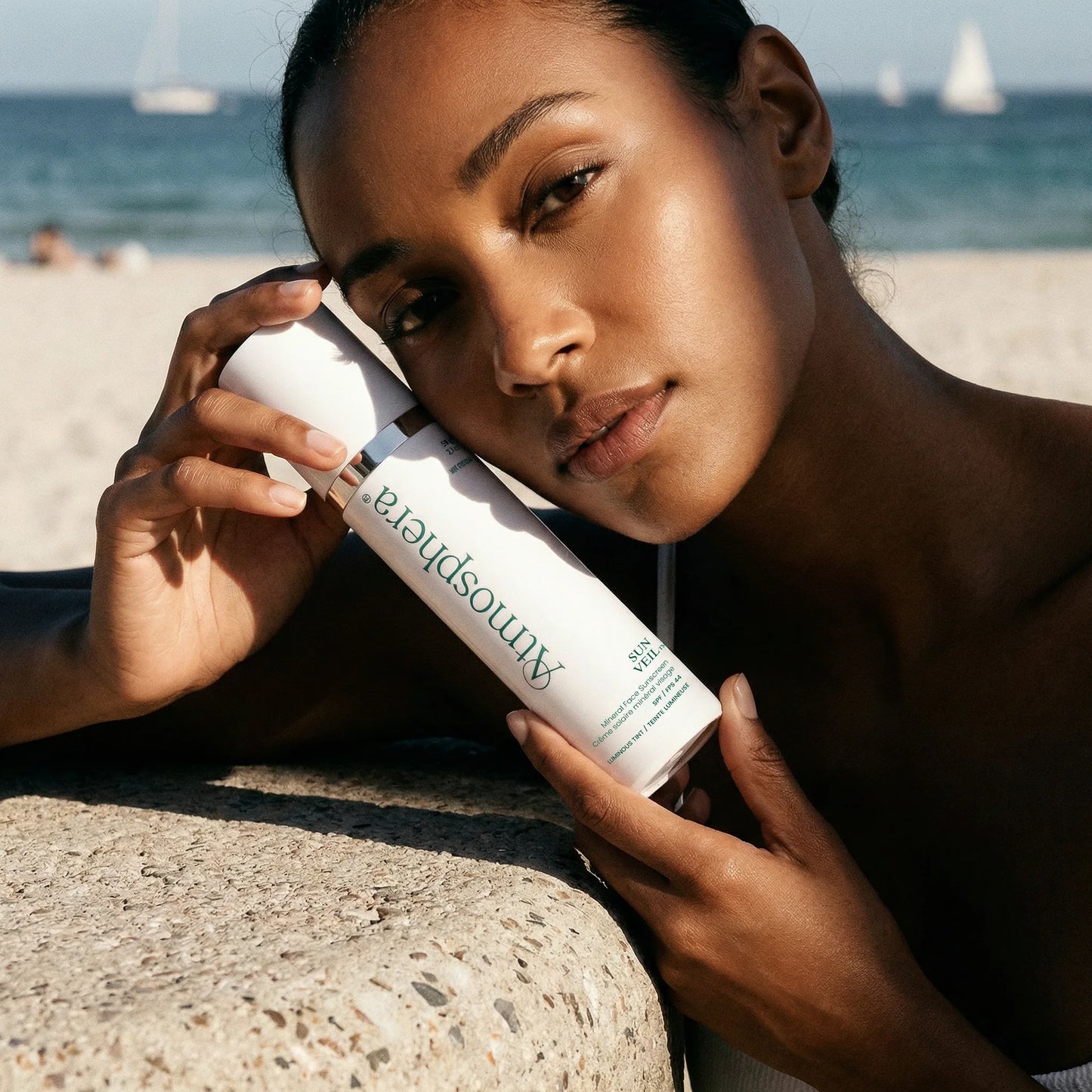 Atmosphera SUN VEIL - Mineral Face Sunscreen SPF 40/44