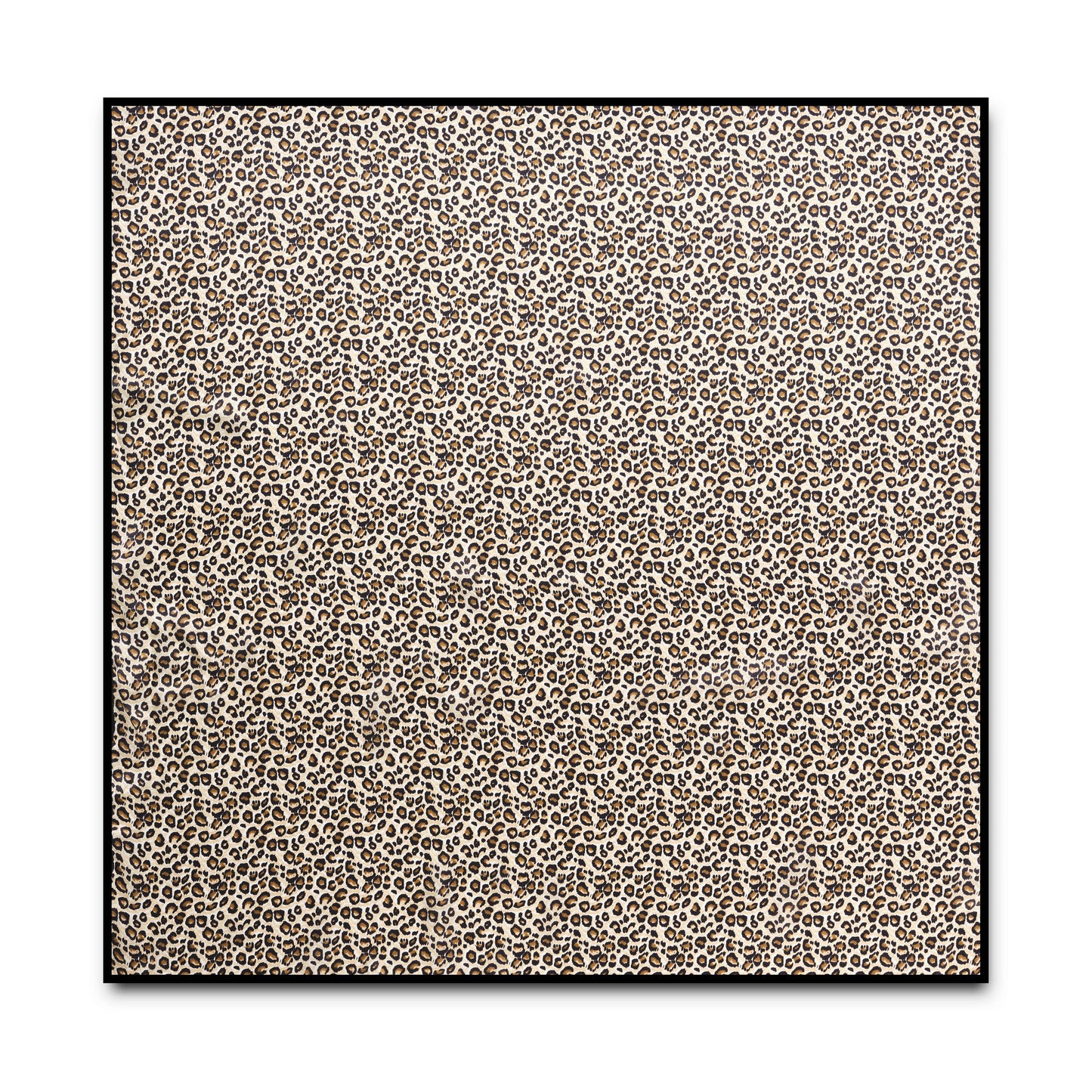 Leopard Scarf Pure Silk