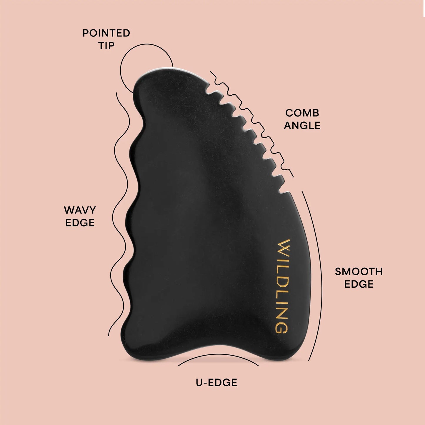 Wildling 'Aura Stone' Body Gua Sha