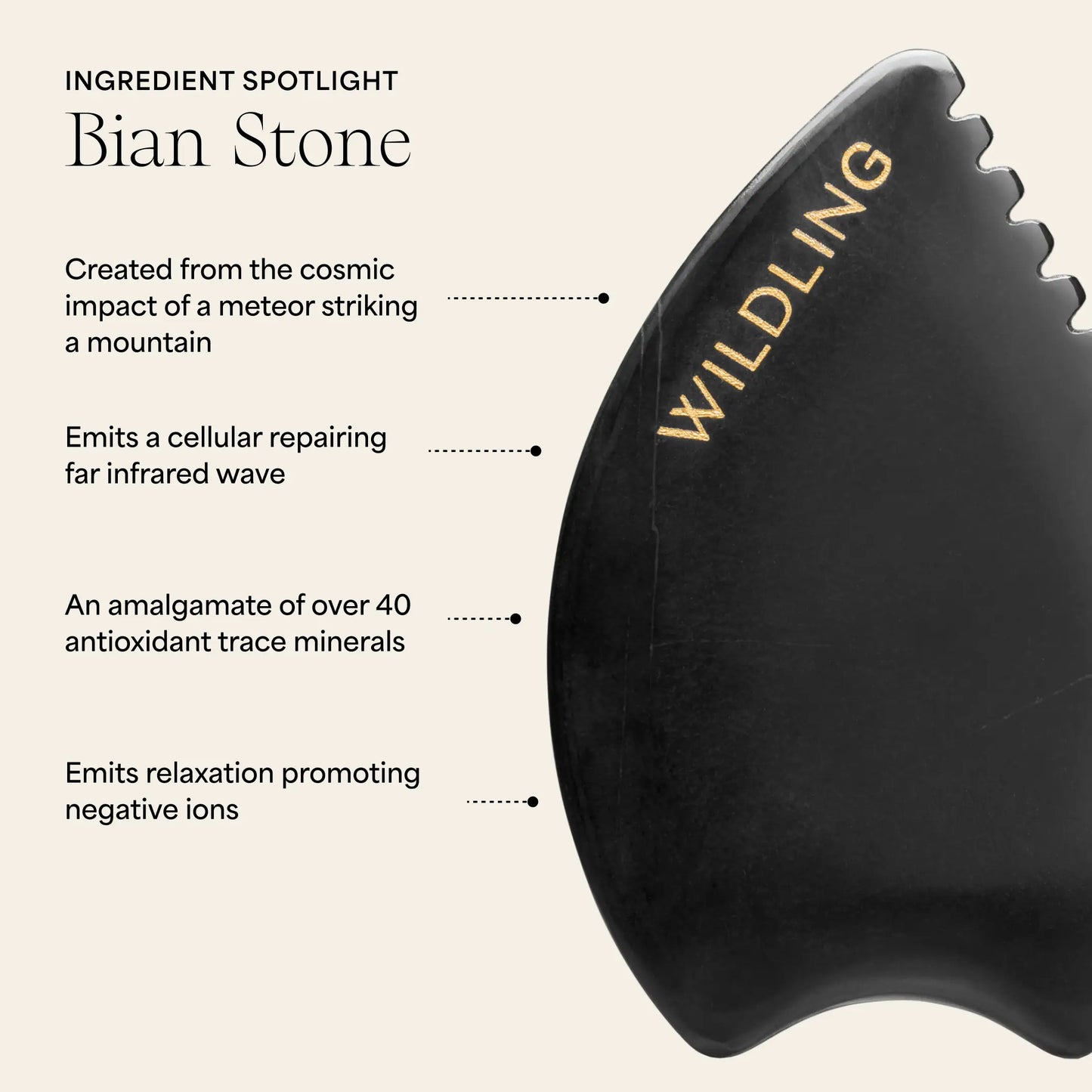 Wildling 'Aura Stone' Body Gua Sha