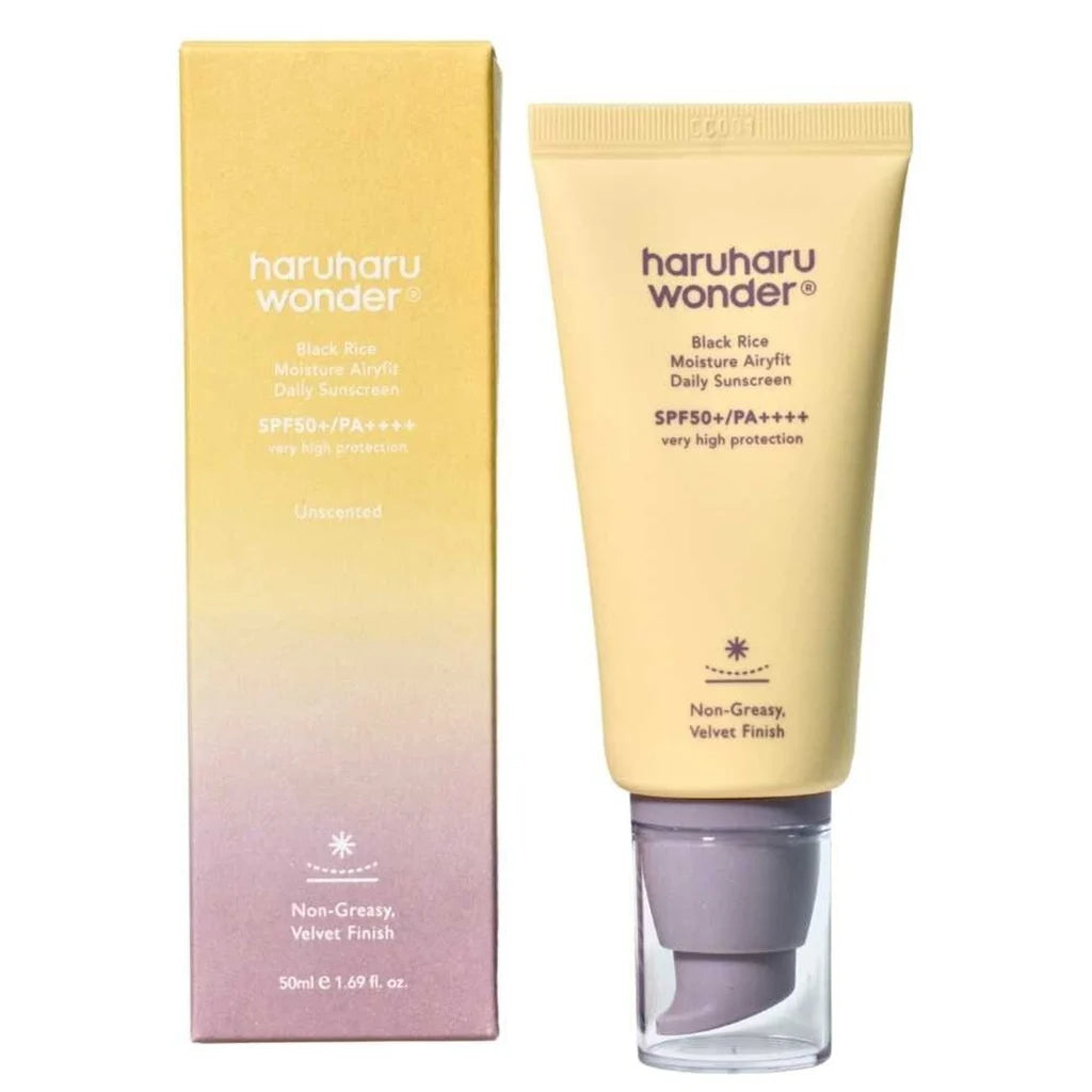 Haruharu Wonder Black Rice Moisture Airyfit Sunscreen SPF50+
