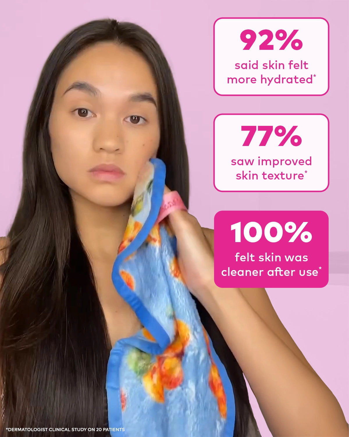 Apricot Print Makeup Eraser Pro