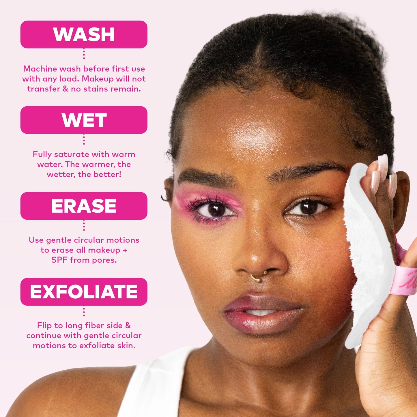 Apricot Print Makeup Eraser Pro